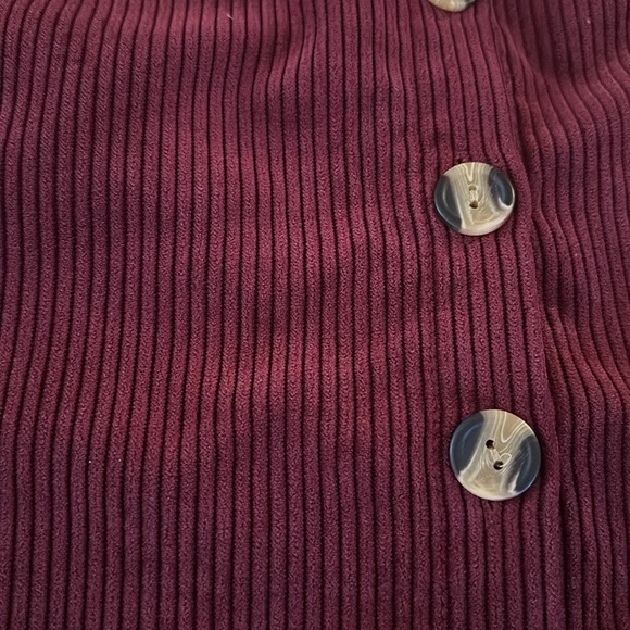 Ambiance Apparel Corduroy Mini Skirt Size Large - Picture 2 of 5